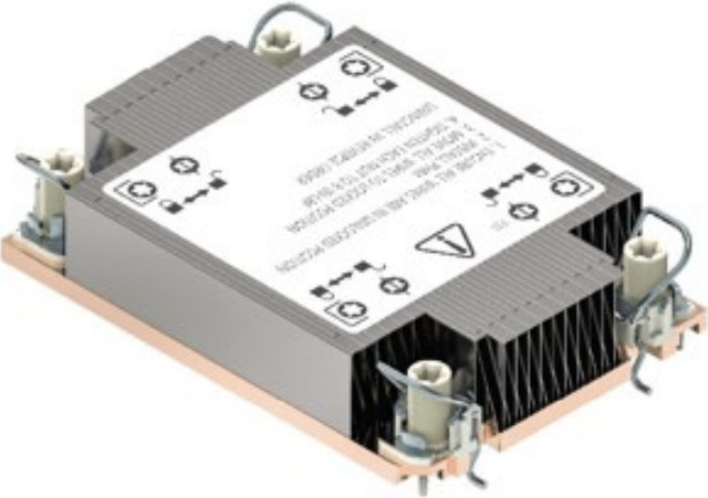 Intel 1U Heat-Sink Luftkühler CYP1UHSSTD in Schwarz und Silber - Bild 1