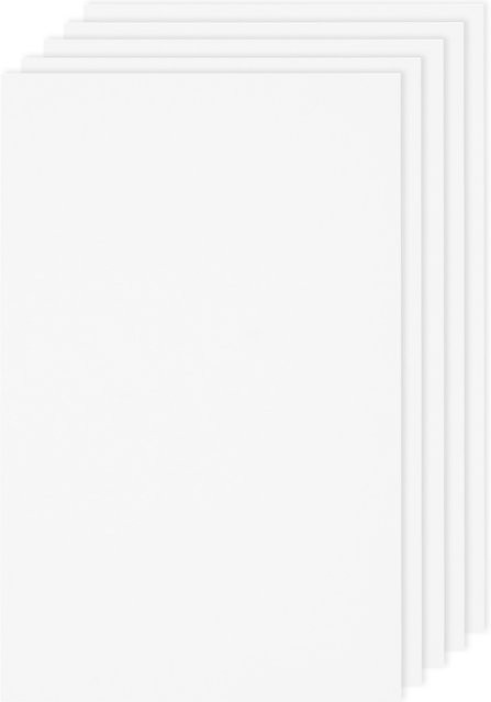 Rico Design Paper Poetry Luxury Karten A4 Weiß - Bild 1