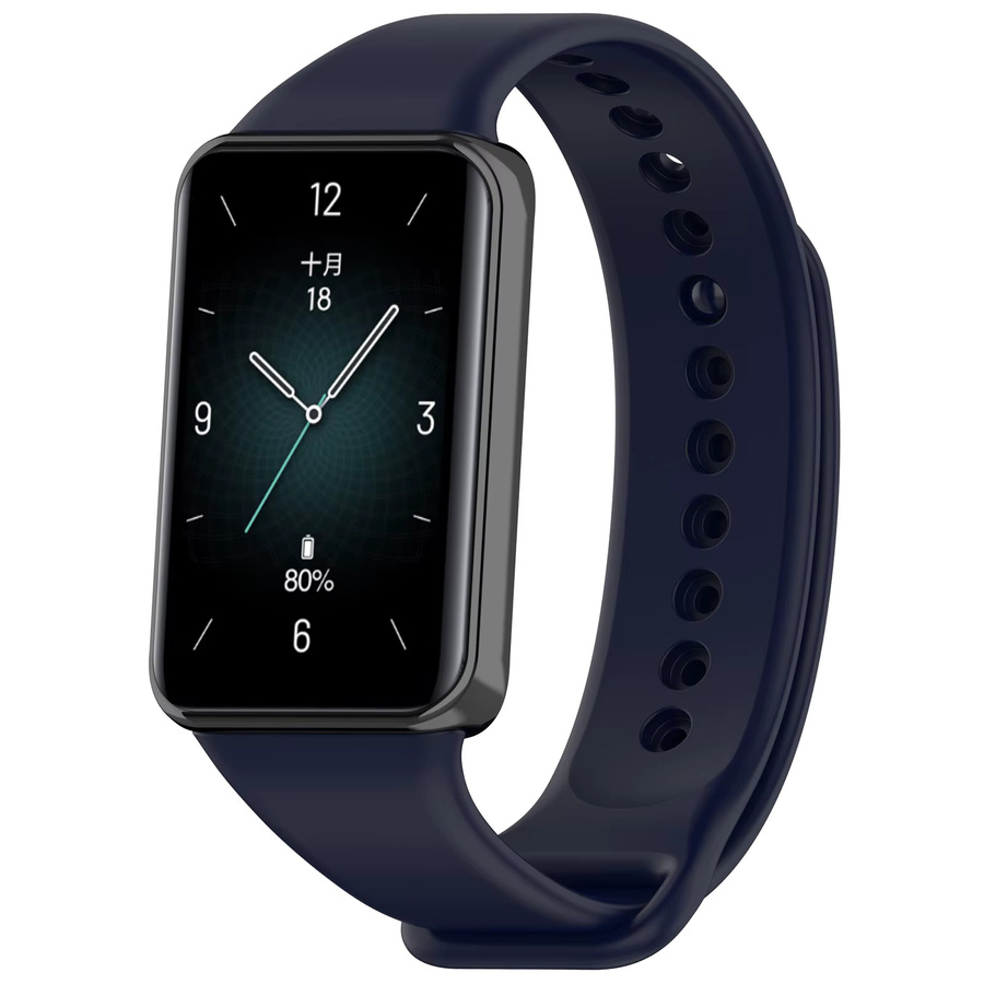 FIFATA Uhrenarmband Silikon, Schwarz, Unisex - Bild 2