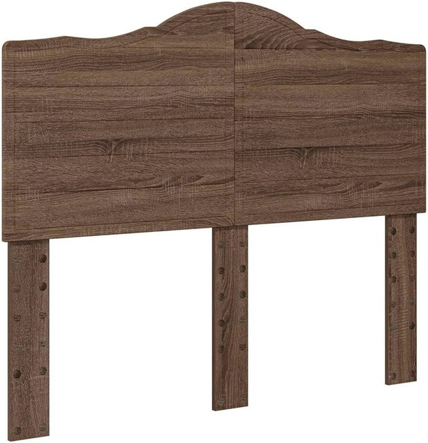 vidaXL Kopfteil in Eichen-Optik Braun aus Holzwerkstoff, Breite: 120 cm - Bild 1