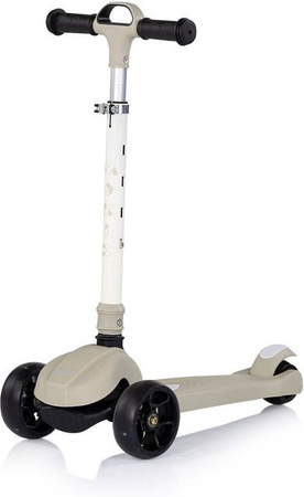 Chipolino Kinderroller Moxie mit Musik und Licht, klappbar, grau