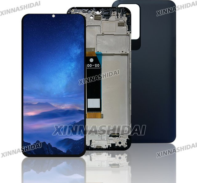 Xiaomi Redmi 10 5G LCD Display Touchscreen Ersatz mit Rahmen in Schwarz - Bild 1