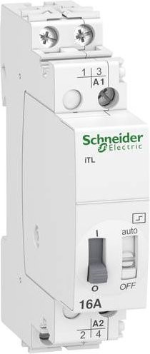 Schneider Electric Fernschalter A9C30812 in Weiß für DIN-Schiene - Bild 1