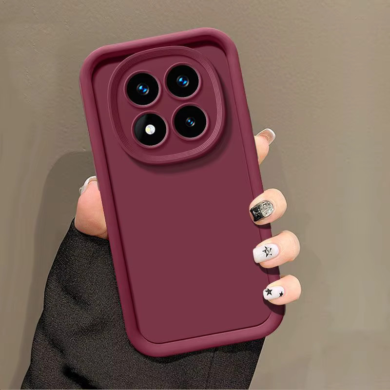 Silikon Schutzhülle für Xiaomi Redmi Note 14 Pro und Redmi Note 14 Pro + Plus in Weiß - Bild 2