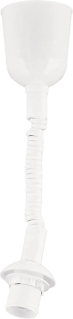 Orion Lightstyle Pendelleuchte Weiß, höhenverstellbar, E27, ideal für Esstisch oder Arbeitsfläche - Bild 1