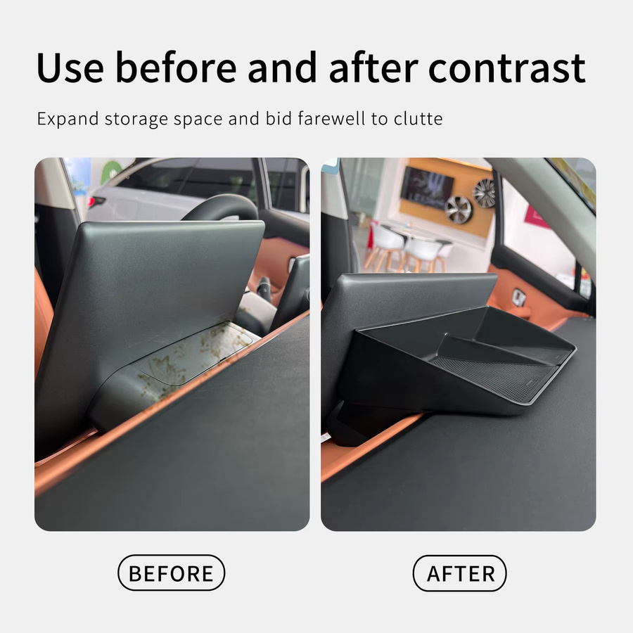 Leapmotor C10 2024 2025 Dashboard Ablage für die zentrale Steuerung Bildschirm Hinten in Schwarz - Bild 3