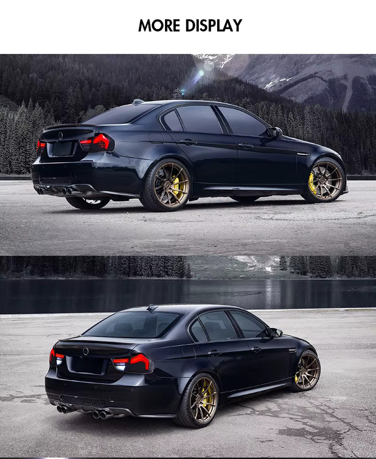 Rückleuchten für BMW 3er E90 E91 Limousine 2009–2012, Farbe: Rot - Bild 5