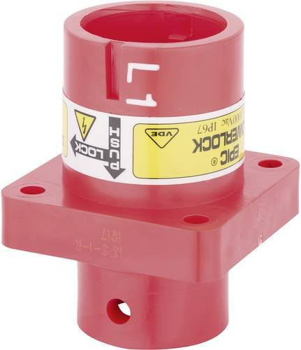 Lapp EPIC POWERLOCK A6 S L1/RD QP M12 Kabelverschraubung in Rot - Bild 1