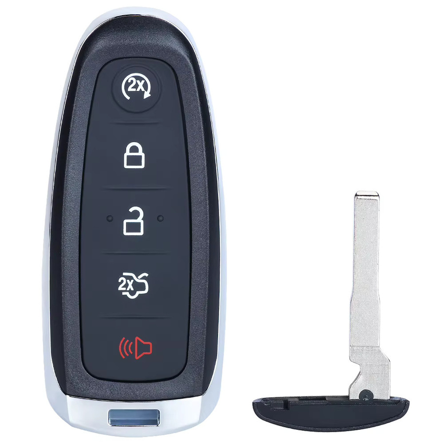 KEYECU Smart Remote Key Fob Schwarz für Ford Edge Escape Explore Expedition 315/433 MHz ID46/ID83 - Bild 4