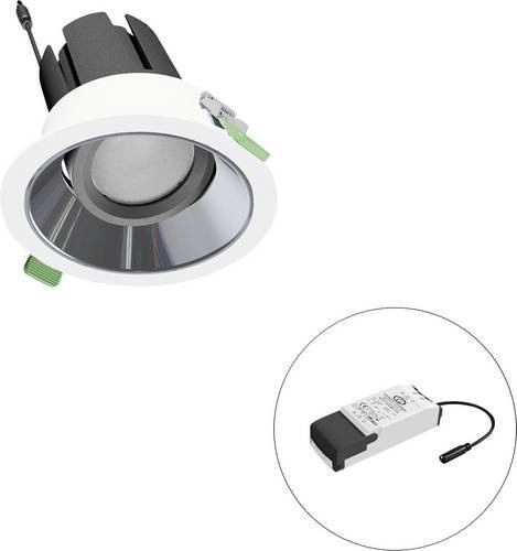 EVN LED-Deckenstrahler F04R11SM1840L38P in Weiß, rund und verstellbar - Bild 1