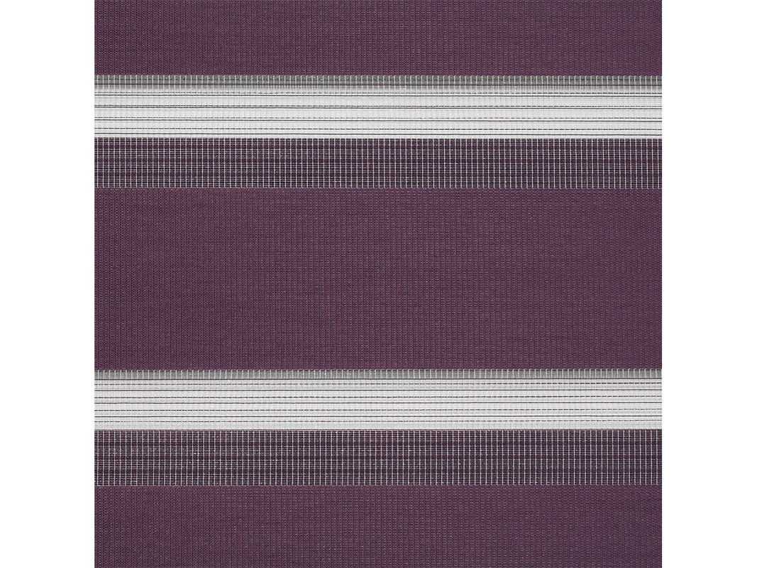 Lichtblick Duo Rollo Klemmfix ohne Bohren, Tag-Nacht-System, gestreift, Farbe: Purple, B/H: 120 x 150 cm - Bild 6