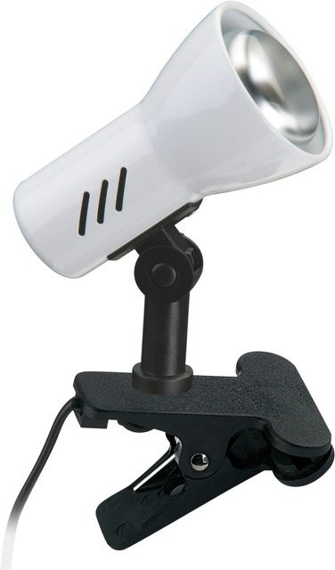 Briloner Klemmspot Lock Weiß mit E14 Fassung und verstellbarem Reflektor - Bild 1