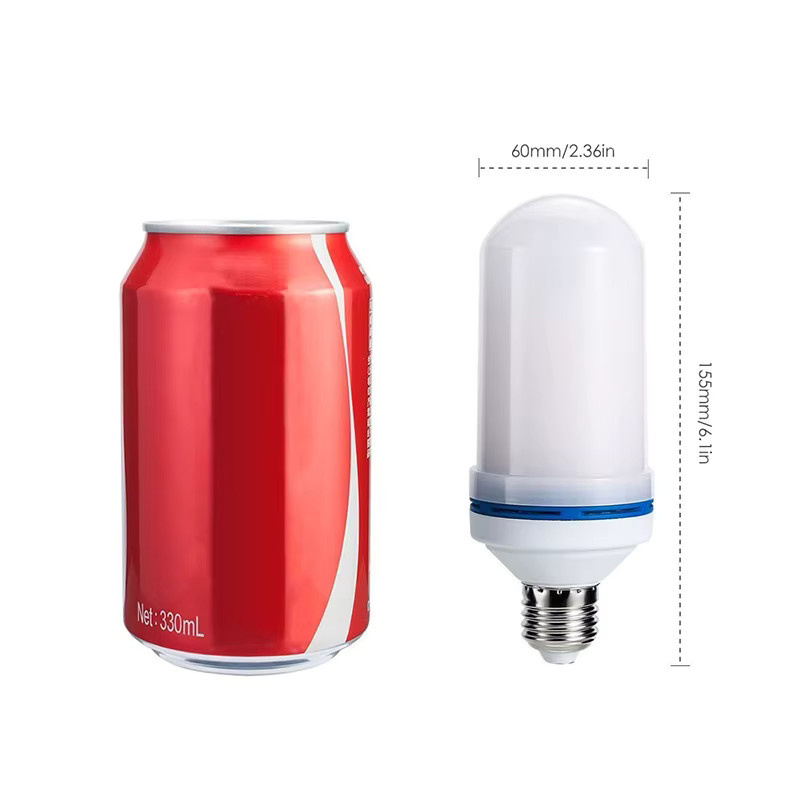 Mixxar LED E27 Glühbirne mit flammendem Effekt für dekorative Beleuchtung - Bild 2
