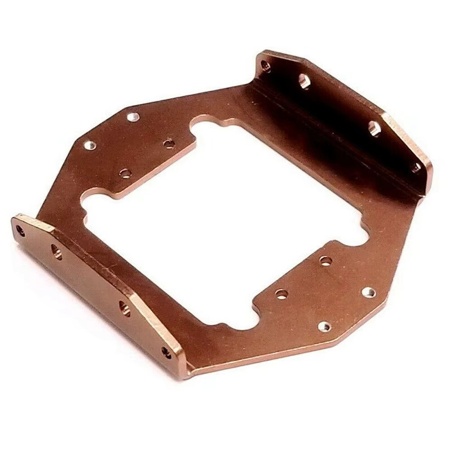 HobbyCorki Aluminium-Radbasis-Chassis-Montagehalterung, Metall, Tamiya - Bild 2