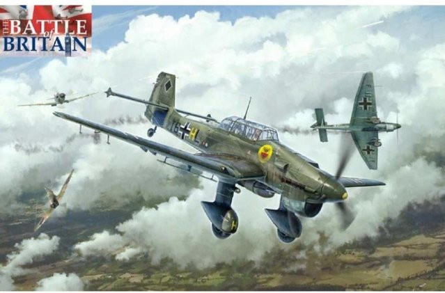 Italeri Junkers Ju 87B Stuka - Battle of Britain, Modellbau, 1:48 - Bild 1