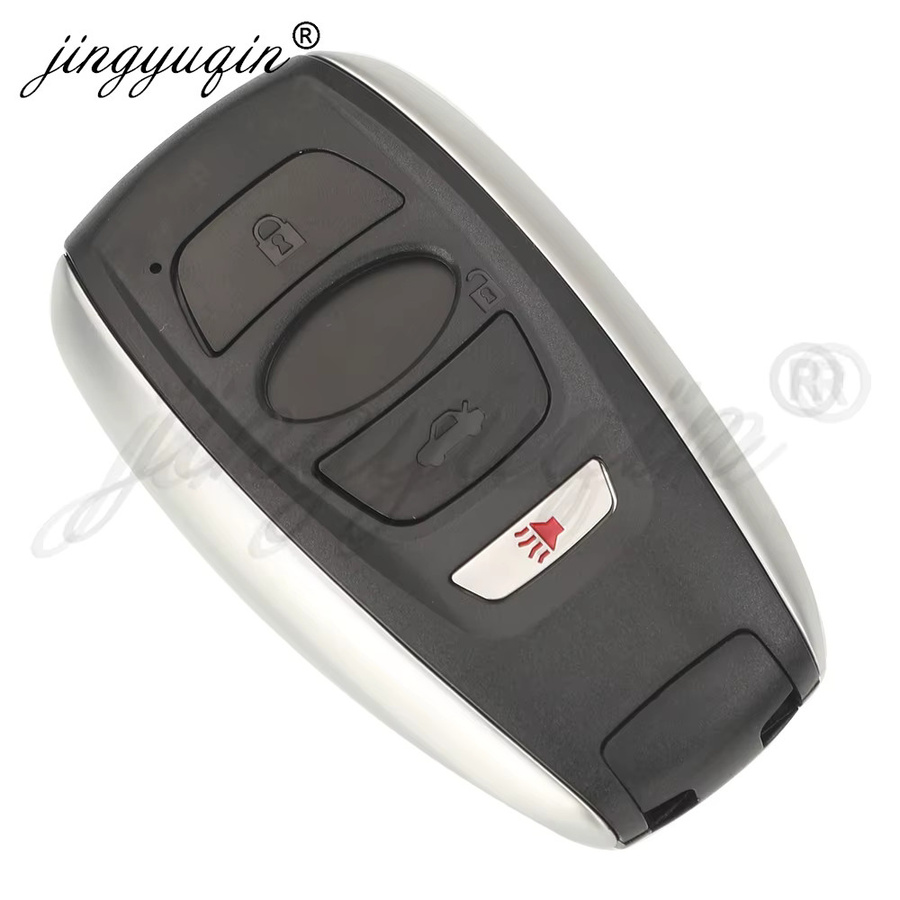 Jingyuqin Smart Remote Key für Subaru Crosstrek Forester Impreza Legacy Outback in Schwarz (314,3/434 MHz, HYQ14AHK HYQ14AHC, ID74/8A) - Bild 3