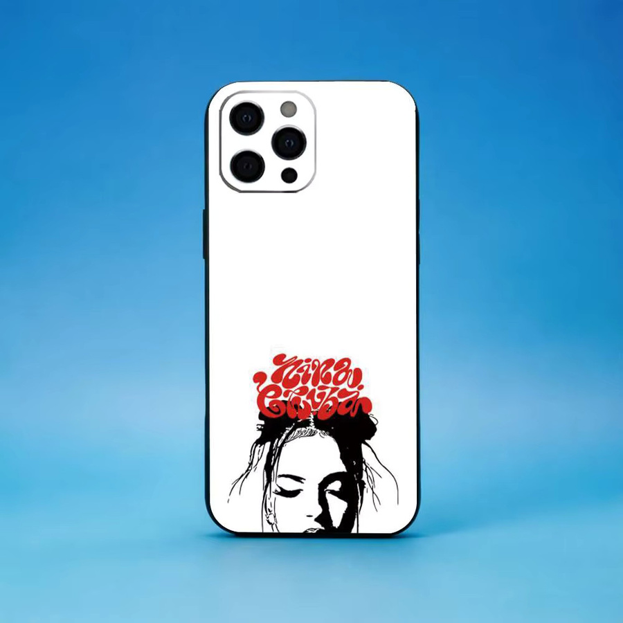 Nina Chuba S-Singer Handyhülle aus weichem Silikon für iPhone 17, 16, 15, 14, 13, 12, 11, Pro Max, Plus, XS in Schwarz - Bild 2