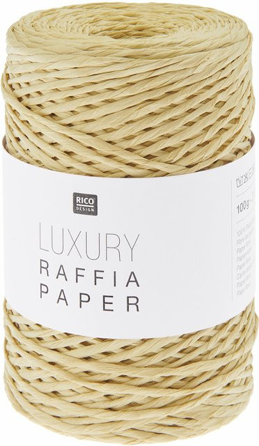 Rico Design Luxury Raffia Paper in Beige - Bild 1