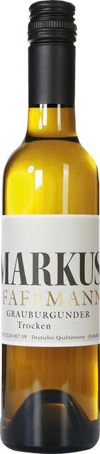 Pfaffmann Pinot Grigio Weißwein, Pfalz, 2025, trocken, 12,5 %, 0,375 l - Bild 1
