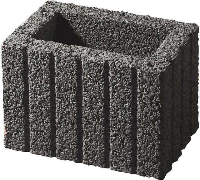 Kann Pflanzstein Mini Anthrazit B/T/H: 30 x 20 x 20 cm - Bild 1