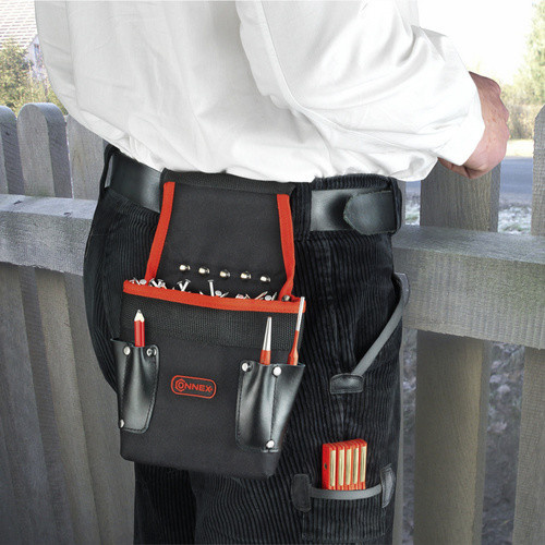 CONNEX Werkzeugtasche aus Polyester in Schwarz und Rot - Bild 2