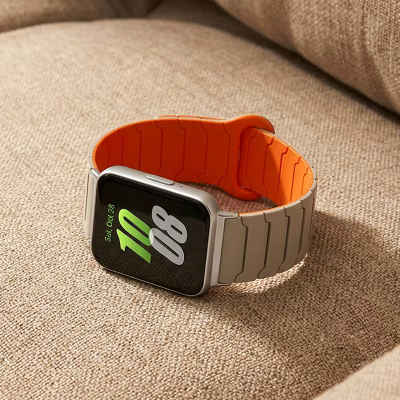 CAOWTAN Uhrenarmband Silikon, Weiß, Samsung Galaxy Watch Fit 3, Unisex - Bild 2
