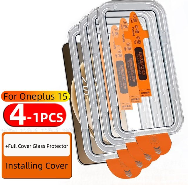 OnePlus 15 Panzerglas Schutzfolie HD Transparent 9H Härtegrad - Bild 1
