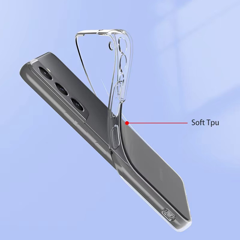 Transparentes Silikon Soft Cover für Samsung Galaxy S25 S24 S23 S22 S21 Ultra Plus und weitere Modelle - Bild 4