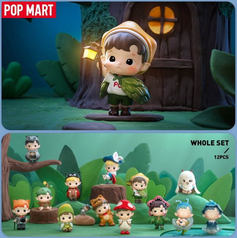 POP MART HACIPUPU Adventures In The Woods Series Blind Box Mehrfarbige Actionfigur aus Kunststoff - Bild 1