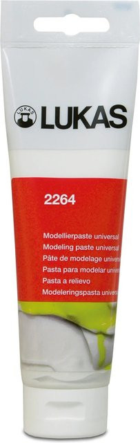 Lukas Modellierpaste Universal in Grau und Weiß, 125 ml - Bild 1