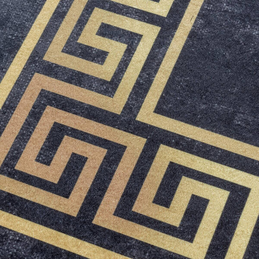Ayyildiz Teppich FIESTA Modern in Schwarz mit Mäander-Muster, Breite: 160 cm, Länge: 230 cm - Bild 3