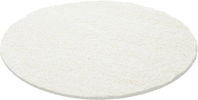 Ayyildiz Hochflorteppich Life Shaggy rund Creme Durchmesser: 160 cm - Bild 1