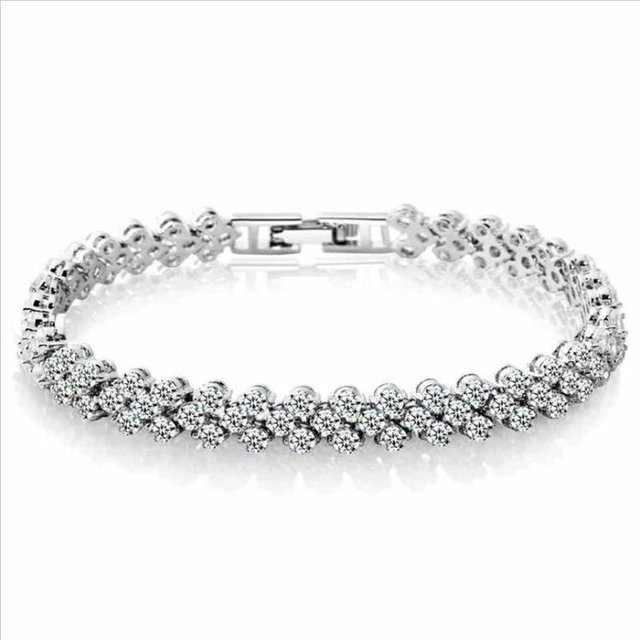 KaiTingu Armband, Silber, Zirkonia, Kristall, Damen - Bild 1