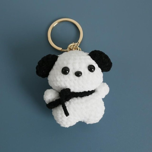 Linyi toy Schlüsselanhänger, Welpen, Handgemacht, Unisex - Bild 1