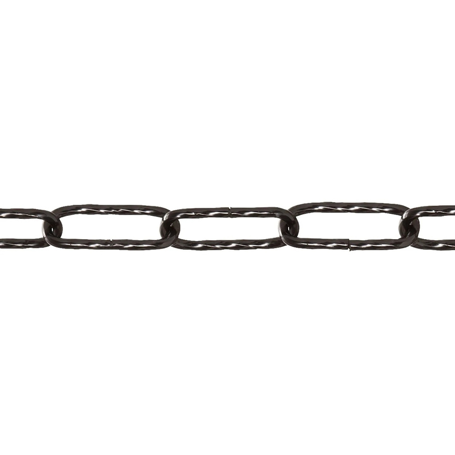Conacord Zierkette aus Edelstahl in Schwarz, gedreht, Ø 3,5 mm, Meterware - Bild 2