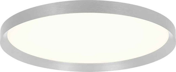 Steinhauer Flady 3686 LED-Deckenleuchte aus Stahl in Silber und Weiß, dimmbar, 2700K