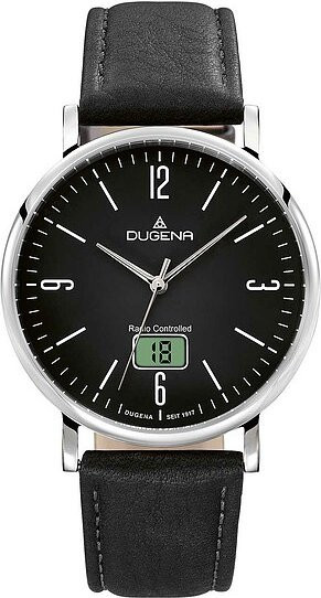 Dugena Armbanduhr Mondo Funk, Edelstahl, Herren - Bild 1