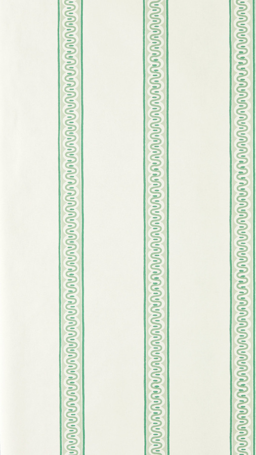 Scion Wallpaper Fondant Stripe in Jade Green modern gestreift aus Vlies - Bild 1