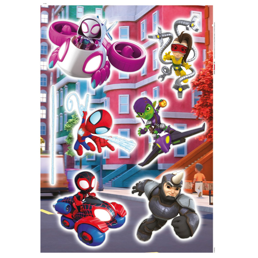 Komar Deko-Sticker Spiderman Chasing in Bunt - Bild 2