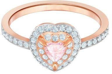 Swarovski Ring, Roségold, Kristall, Damen, Ringgröße 50 - Bild 1