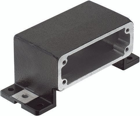 HARTING Sockelgehäuse 19 40 024 0953 19400240953 in Schwarz - Bild 1