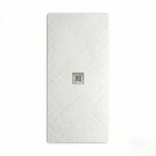 Stano Mineralguss Duschwanne Waterloo Extra Flach Weiss B: 170 cm, T: 120 cm - Bild 1