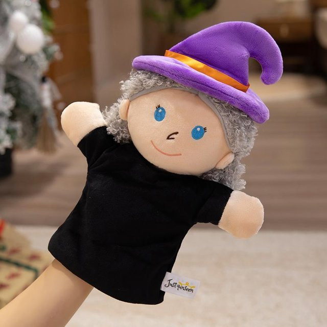 Yiran toy Prinzessin Prinz Hexe König Elf, Finger Handpuppen, Plüsch, ab 14 Jahre - Bild 1