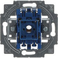 Busch-Jaeger Wechselschalter-Einsatz 2000/6 US für Unterputz, 230V, 10A, Blau, IP20 - Bild 1