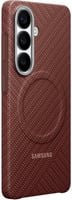 Carbon Magnet Case Handyhülle für Samsung Galaxy S26 in Transparent, Rot oder Braun - Bild 1