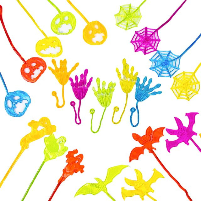 joy-enlife Halloween Klebrige Hände Spielzeug, 10-teiliges Set, multicolour - Bild 1