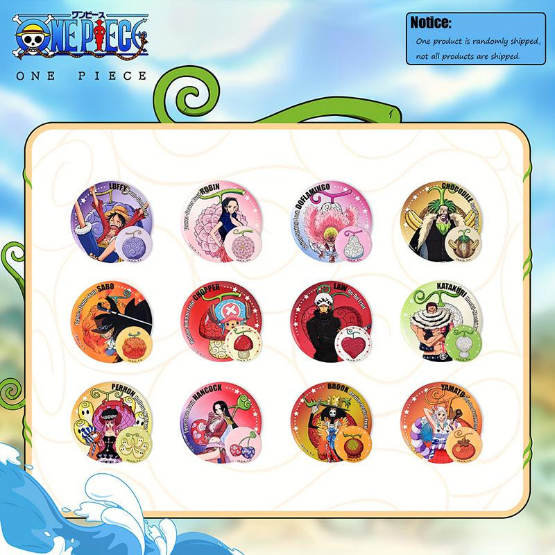 Yiran toy 1 ONE PIECE Teufelsfrucht-Nutzer-Anstecknadel Blind Box ab 14+y - Bild 2