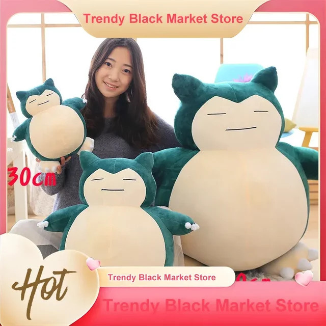 Aoger Snorlax Puppe Pokémon, Plüschtier, 30cm/50cm - Bild 1