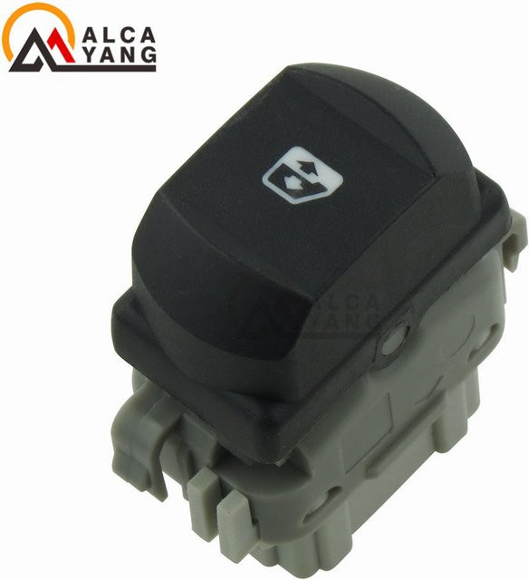 Malcayang Elektrischer Fensterheber Schalter für Renault Megane Laguna 2 Espace 4 8200315013 Einzeltaste - Bild 1