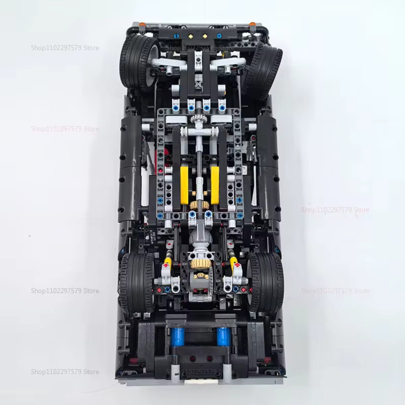 iosn Technik-Rennwagen-Bausteinset, 1077 Teile - Bild 6